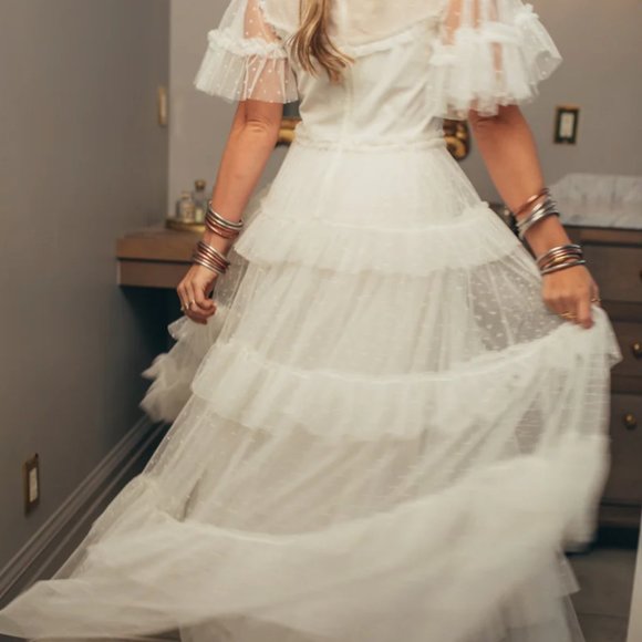 Ivy City Co. White Maxi Dress - Picture 3 of 6